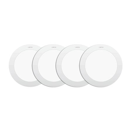ดาวน์ไลท์ LED LAMPTAN SLIM 6.6 นิ้ว 12 วัตต์ DAYLIGHT สีขาว (แพ็ก 4 ชิ้น)_0