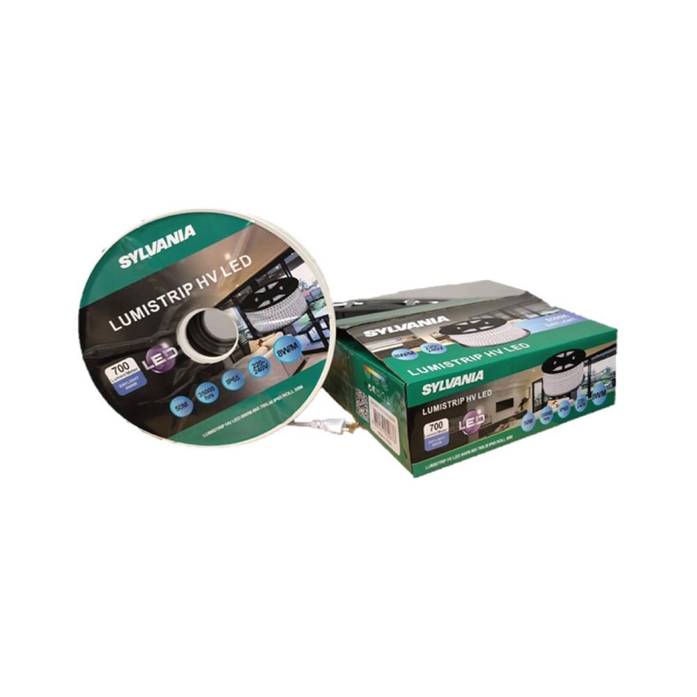 ไฟเส้น LED SYLVANIA LUMISTRIP HV LED 8 วัตต์/เมตร DAYLIGHT 50 เมตร