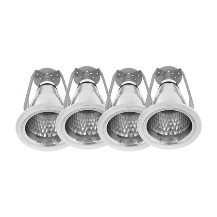 ดาวน์ไลท์ LAMPTAN BUNDLE 6 นิ้ว สีขาว E27 (แพ็ก 4 ชิ้น)_0