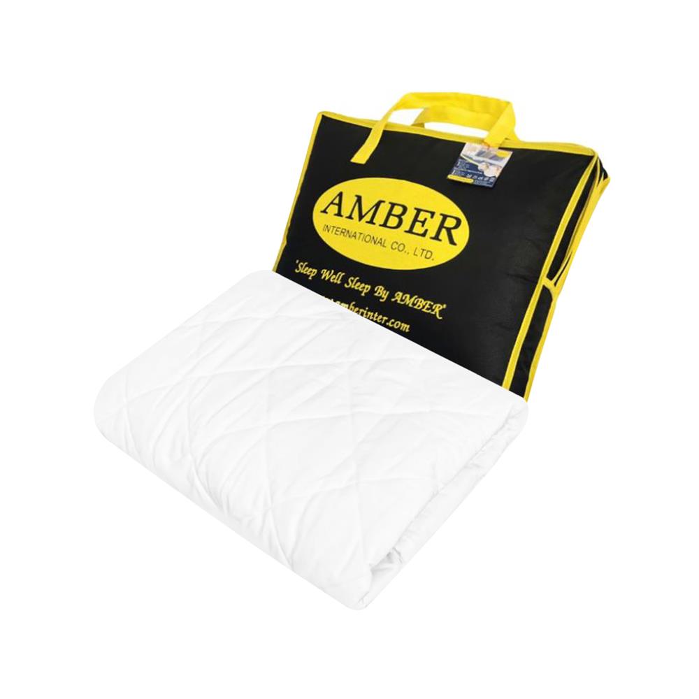 ผ้ารองกันเปื้อน AMBER 150x200 ซม. สีขาว
