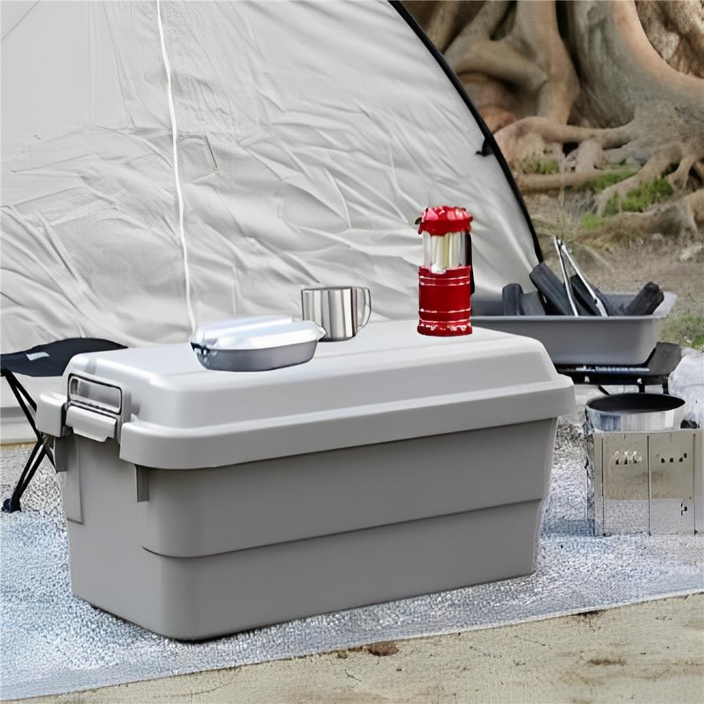 กล่องเครื่องมือ DIY TRUSCO GYC-70 70 ลิตร สีเทา