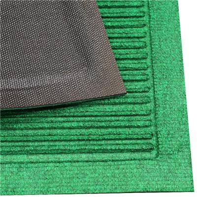 พรมเช็ดเท้าดักฝุ่น KLEEN-TEX STRIPE 90x145 ซม. สีเขียว_2