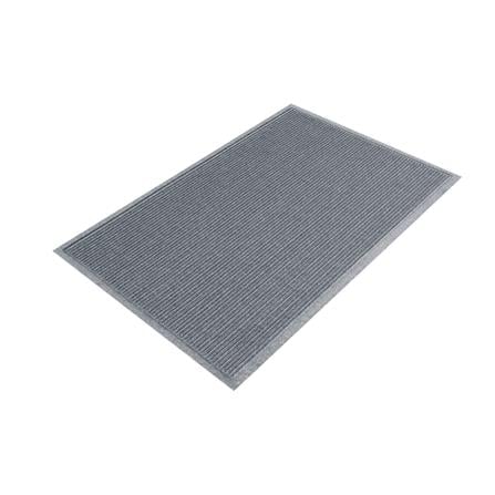 พรมเช็ดเท้าดักฝุ่น KLEEN-TEX STRIPE 90x115 ซม. สีเทาอ่อน_4