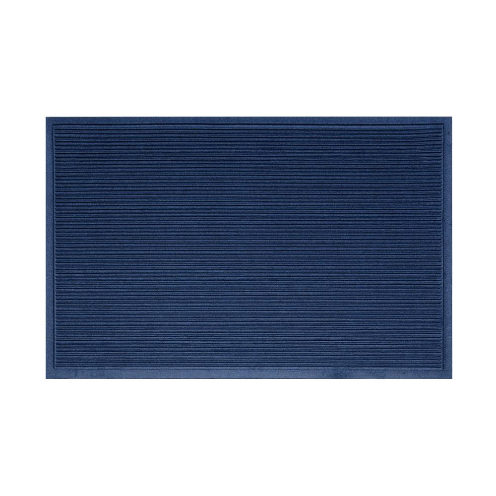พรมเช็ดเท้าดักฝุ่น KLEEN-TEX STRIPE 90x145 ซม. สี NAVY