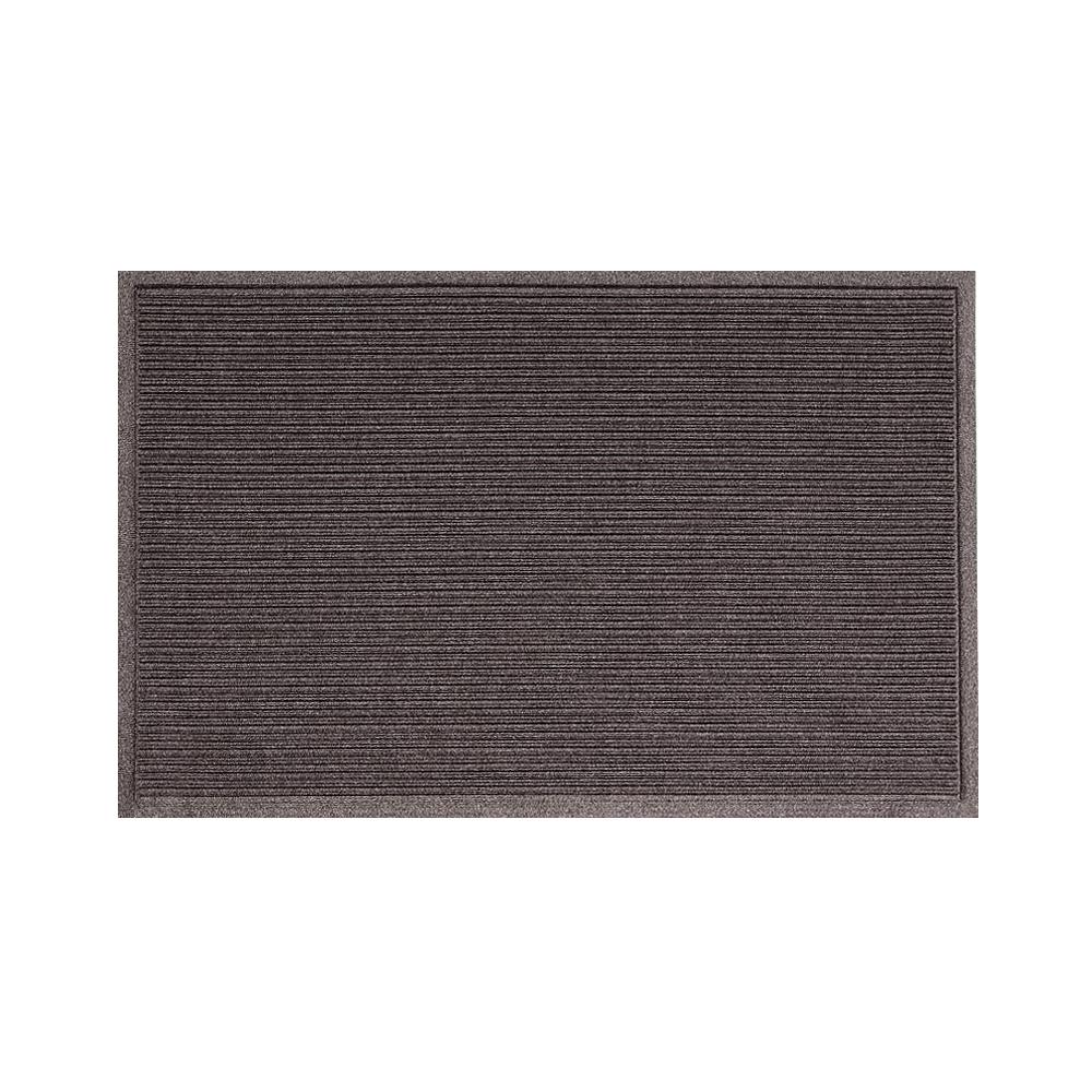 พรมเช็ดเท้าดักฝุ่น KLEEN-TEX STRIPE 45x75 ซม. สีน้ำตาล