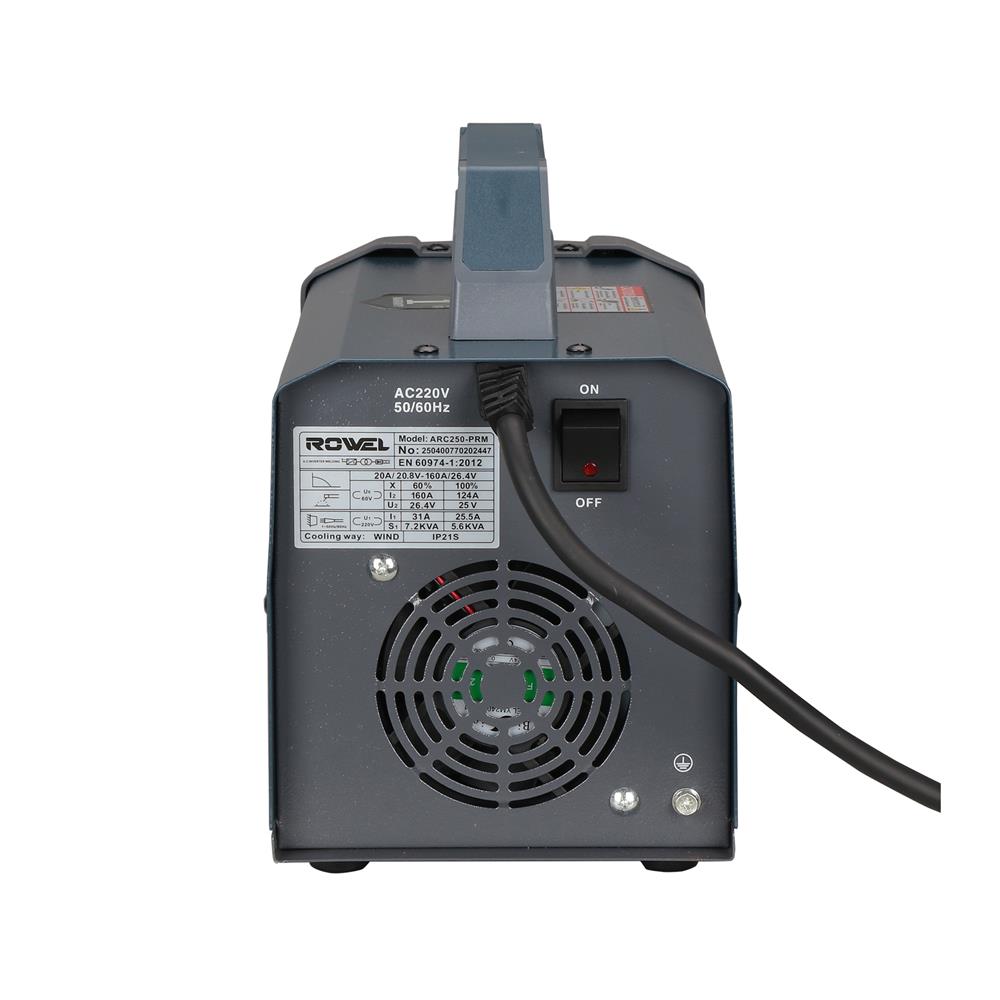 เครื่องเชื่อม INVERTER ROWEL RW-CE-WM-ARC250-PRM 250 แอมป์