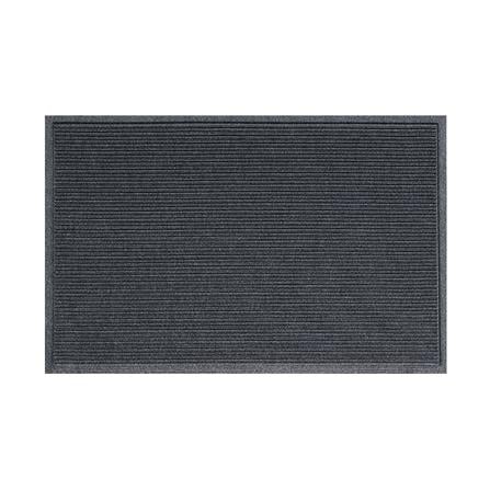 พรมเช็ดเท้าดักฝุ่น KLEEN-TEX STRIPE 60x90 ซม. สีเทาเข้ม_0