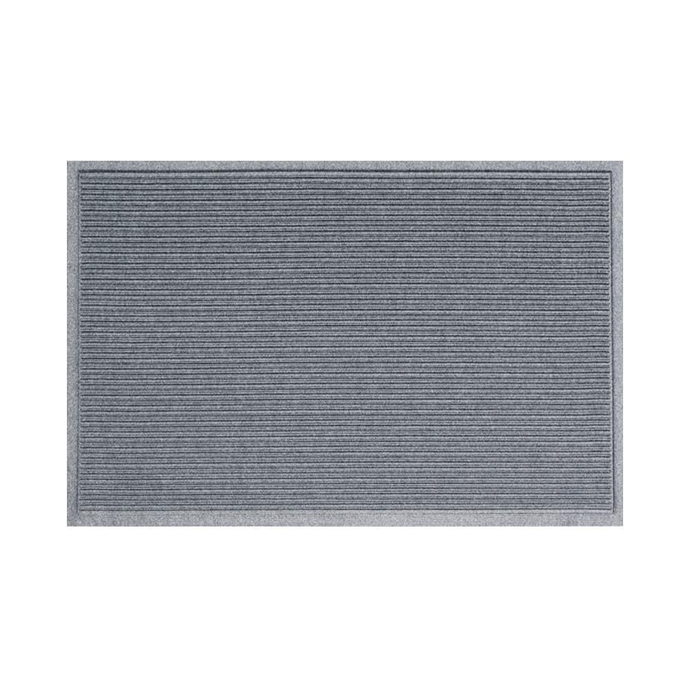 พรมเช็ดเท้าดักฝุ่น KLEEN-TEX STRIPE 60x90 ซม. สีเทาอ่อน
