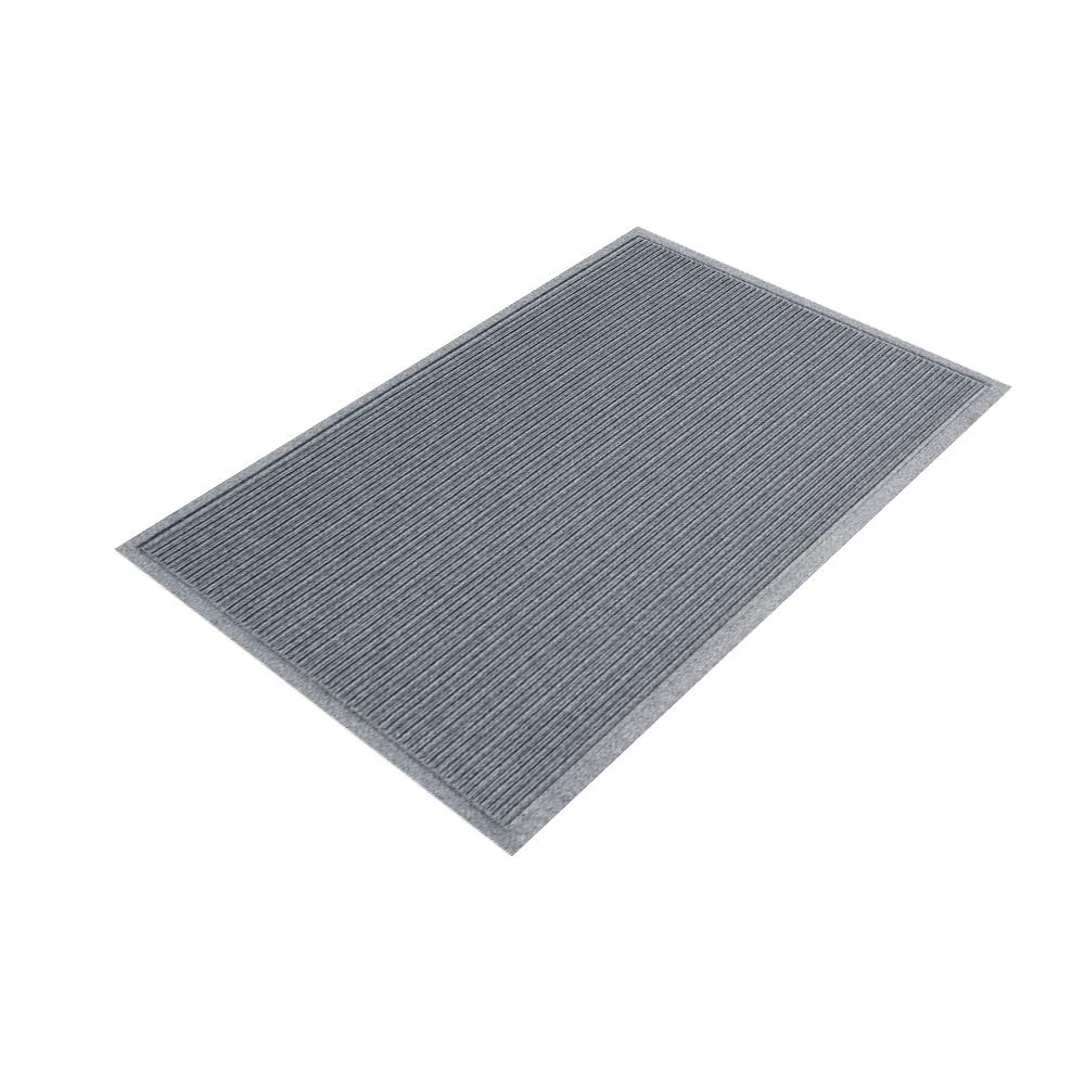 พรมเช็ดเท้าดักฝุ่น KLEEN-TEX STRIPE 60x90 ซม. สีเทาอ่อน