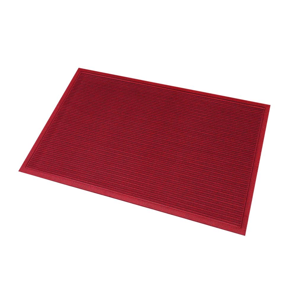 พรมเช็ดเท้าดักฝุ่น KLEEN-TEX STRIPE 60x90 ซม. สีแดง