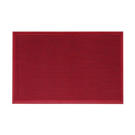 พรมเช็ดเท้าดักฝุ่น KLEEN-TEX STRIPE 60x90 ซม. สีแดง_0