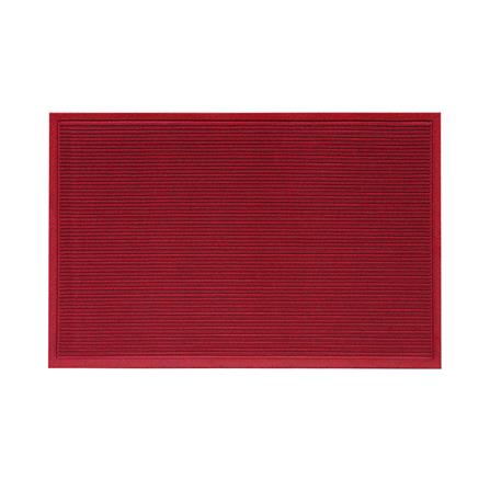 พรมเช็ดเท้าดักฝุ่น KLEEN-TEX STRIPE 45x75 ซม. สีแดง_0