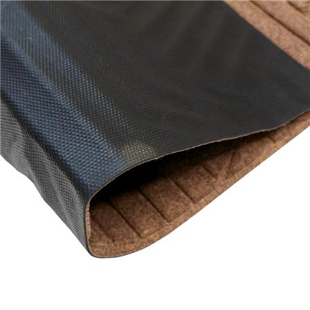 พรมเช็ดเท้าดักฝุ่น DEE-ECO 45x75 ซม. สีน้ำตาล/เบจ_1