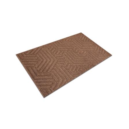 พรมเช็ดเท้าดักฝุ่น DEE-ECO 45x75 ซม. สีน้ำตาล/เบจ_3
