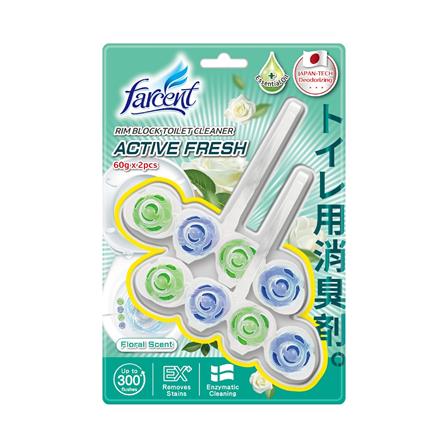 ริมบล็อคทอยเล็ตคลีนเนอร์ FARCENT 60 กรัม ฟลอรัล_0