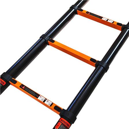 บันไดอเนกประสงค์ปรับแบบ BARCO 2x8 16 ขั้น สีดำ_2