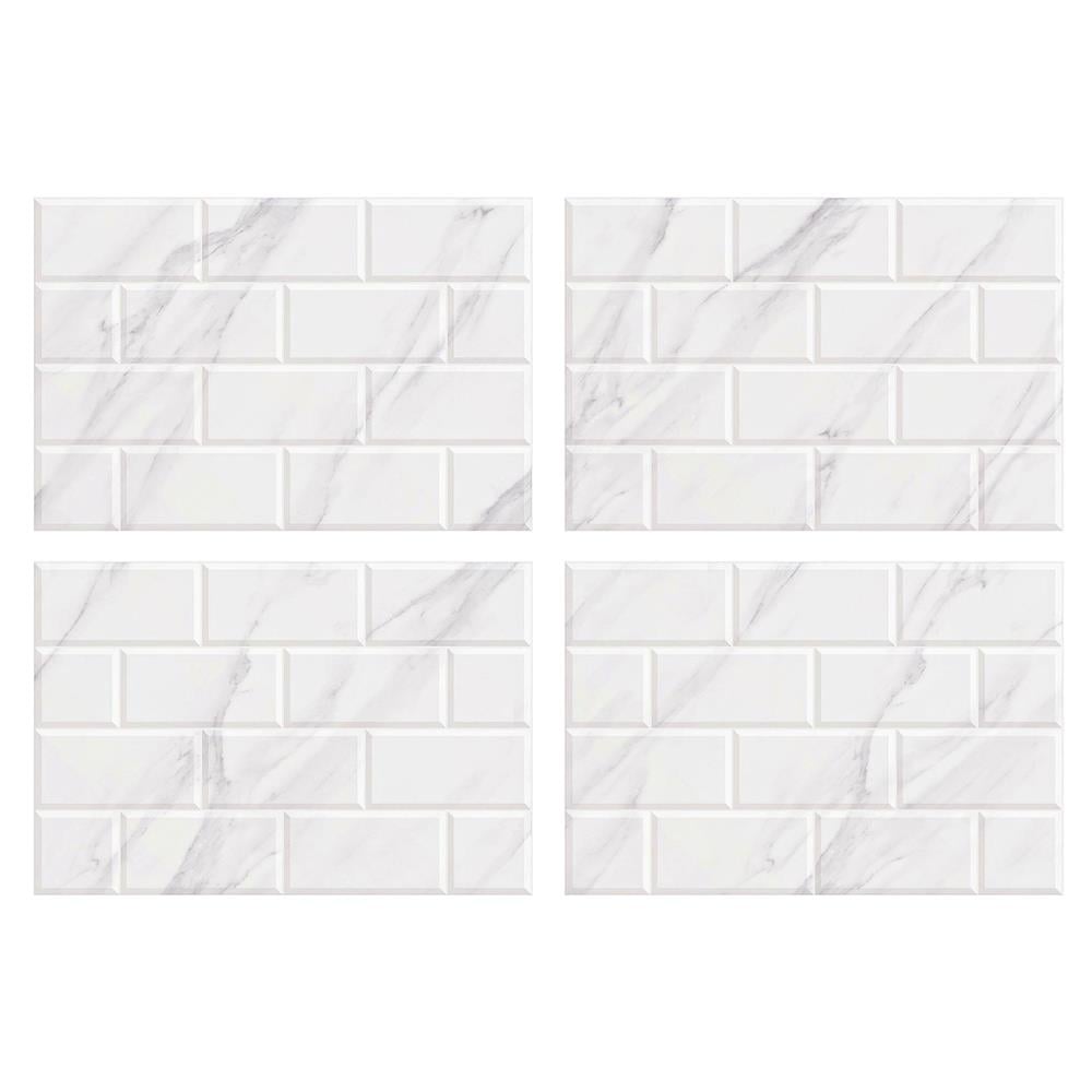 กระเบื้องผนัง 30x45 ซม. DURAGRES ออร์บิท บริค ไวท์ A 1.08 ตร.ม.