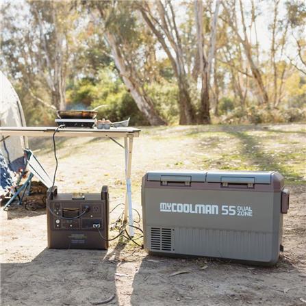 ตู้แช่แข็ง MYCOOLMAN MCM55DZ 55 ลิตร สีเขียว/น้ำตาล_5