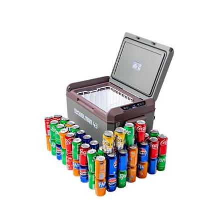 ตู้แช่แข็งพกพา MYCOOLMAN MCMR43 43 ลิตร สีเขียว/น้ำตาล_2