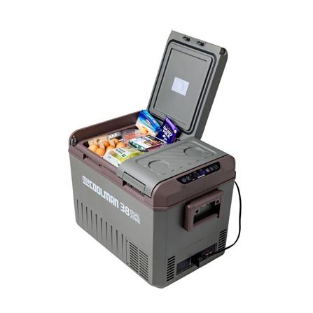 ตู้แช่แข็ง MYCOOLMAN MCMR38DZ 38 ลิตร สีเขียว/น้ำตาล_1