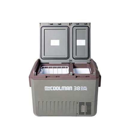 ตู้แช่แข็ง MYCOOLMAN MCMR38DZ 38 ลิตร สีเขียว/น้ำตาล_2