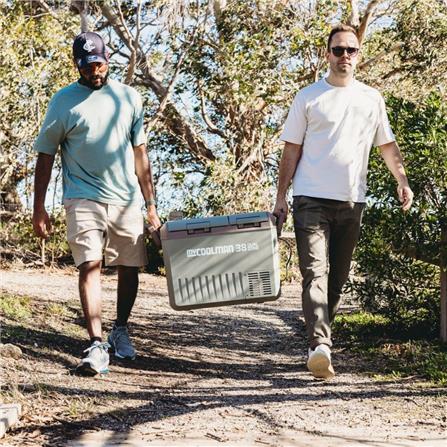 ตู้แช่แข็ง MYCOOLMAN MCMR38DZ 38 ลิตร สีเขียว/น้ำตาล_5