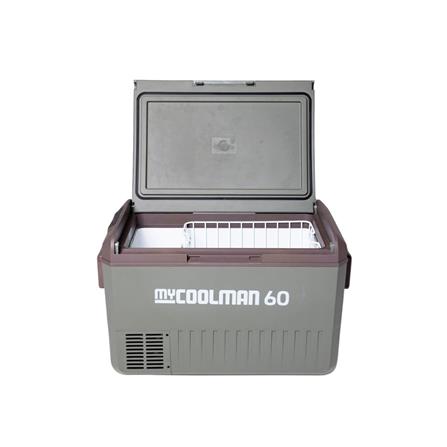 ตู้แช่แข็งพกพา MYCOOLMAN MCMR60 60 ลิตร สีเขียว/น้ำตาล_1