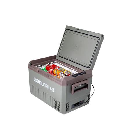 ตู้แช่แข็งพกพา MYCOOLMAN MCMR60 60 ลิตร สีเขียว/น้ำตาล_2