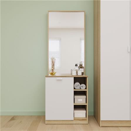 ชุดห้องนอน 3.5 ฟุต KONCEPT MOLLY 59063951 สีลินด์เบิร์กโอ๊ค_11