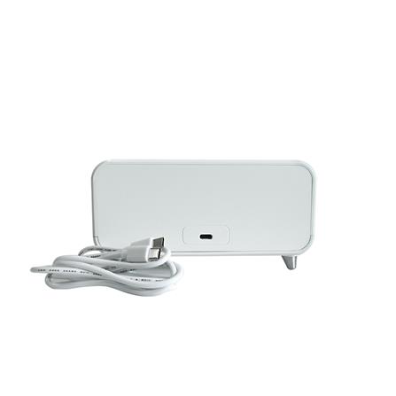 นาฬิกาดิจิทัล LED RIN 2150704022 6.6x3.4 นิ้ว สีขาว_3