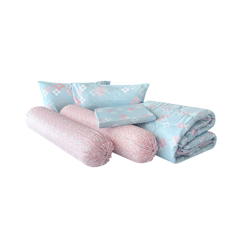 ชุดผ้าปูที่นอน 5 ฟุต (ชุด 6 ชิ้น) STEVENS SOFTEX PL88