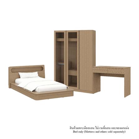 ชุดห้องนอน 3.5 ฟุต KONCEPT TOMO 59064224 สีแคชชูโอ๊ค_0