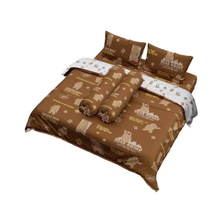 ชุดผ้าปูที่นอน 6 ฟุต (ชุด 6 ชิ้น) PERICO WE BARE BEARS P051_1