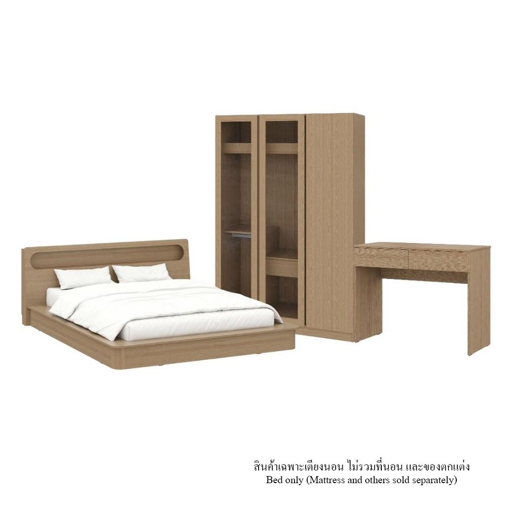 ชุดห้องนอน 5 ฟุต KONCEPT TOMO 59064222 สีแคชชูโอ๊ค