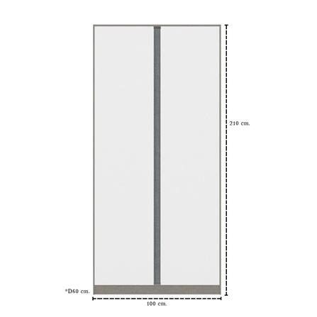 ชุดห้องนอน 3.5 ฟุต KONCEPT AIKO 59062693 สีครีมลินิน_8
