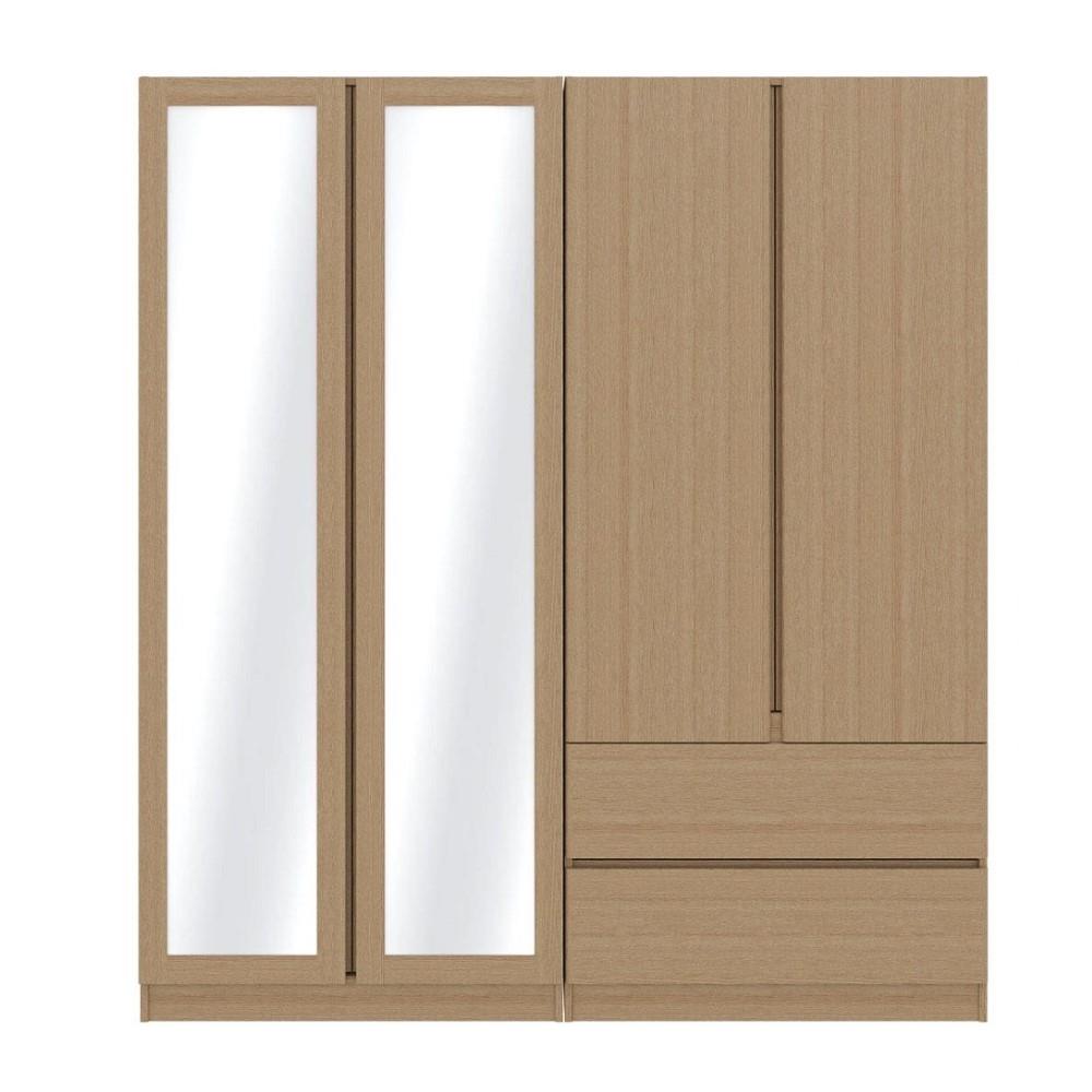 ชุดห้องนอน 5 ฟุต KONCEPT TOMO 59064225 สีแคชชูโอ๊ค