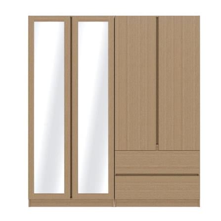 ชุดห้องนอน 5 ฟุต KONCEPT TOMO 59064225 สีแคชชูโอ๊ค_3