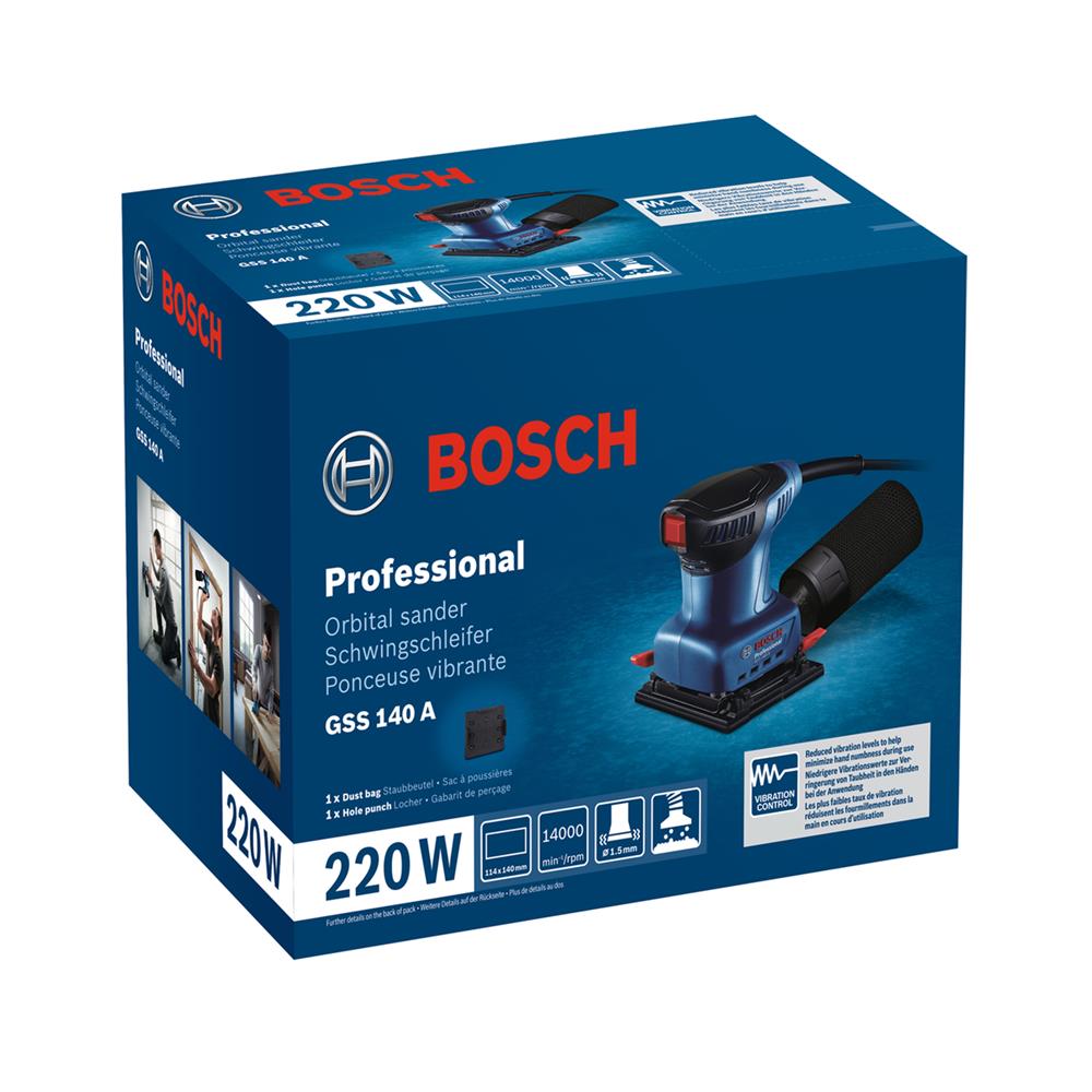 เครื่องขัดกระดาษทราย BOSCH GSS140A 220 วัตต์
