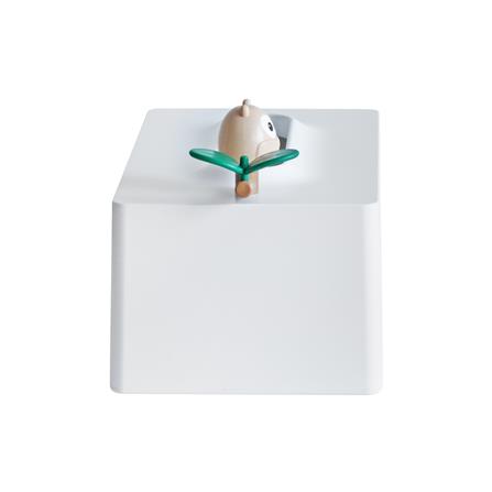 กล่องทิชชู่แผ่น MINIMAL SCULPT OWL FRIEND สีขาว_2