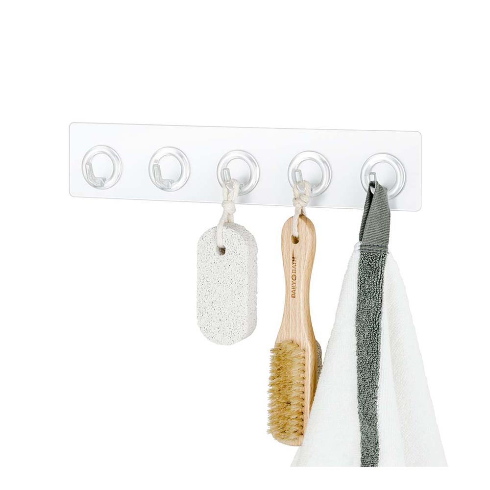 ขอแขวนกลม 5 ขอ DEHUB VMH5O-CC300 สีใส