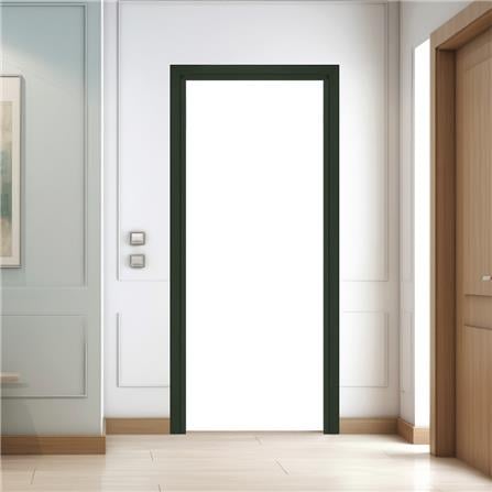 วงกบประตูโพลีสไตรีน LINEDEKOR 90x200 ซม. สีเขียว_3