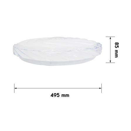 ไฟเพดาน LED RACER REMOTE BLUEDIAMOND 19.5 นิ้ว 72 วัตต์ DAYLIGHT/COOL WHITE/WARM WHITE_8