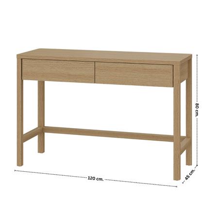 ชุดห้องนอน 6 ฟุต KONCEPT TIMBUR 59062085 สีแคชชูโอ๊ค_11