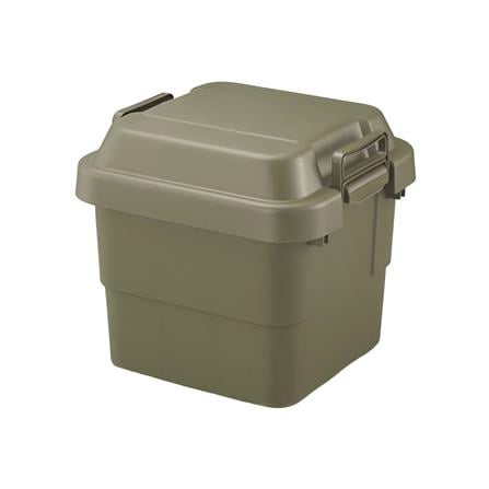 กล่องเครื่องมือ DIY TRUSCO ODC-30 30 ลิตร สีเขียวมะกอก_0