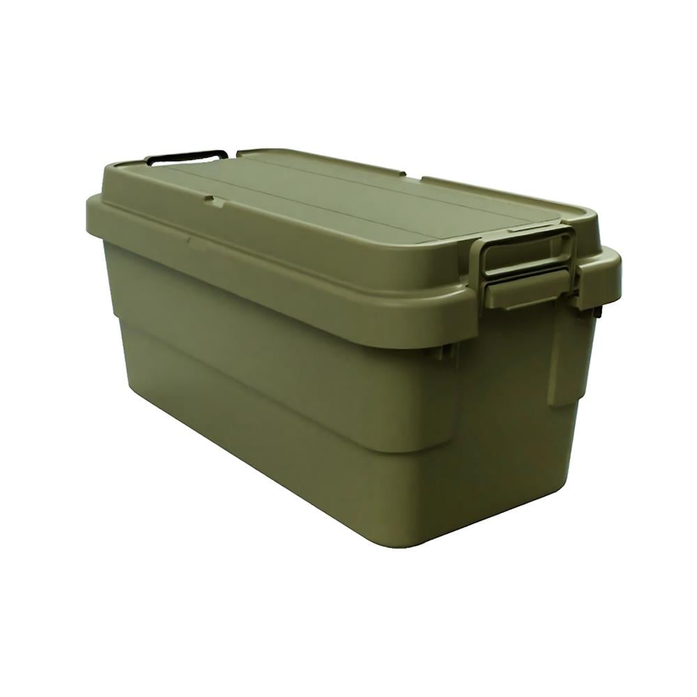 กล่องเครื่องมือ DIY TRUSCO ODCF-70 70 ลิตร สีเขียวมะกอก