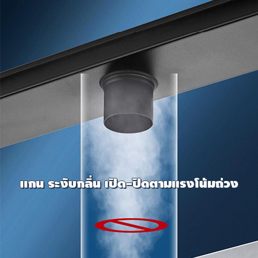 รางน้ำทิ้ง CASSA CL0151 40 ซม. สีดำ