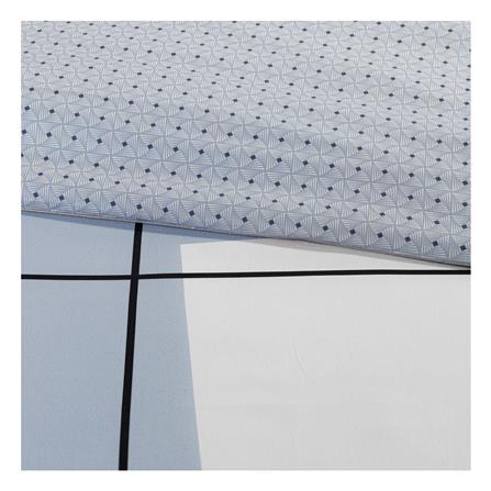 ชุดผ้าปูที่นอน 5 ฟุต (ชุด 7 ชิ้น) SANTAS COTTON USA BLUORA BL_3