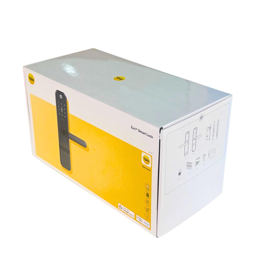 กลอนประตูดิจิตอล YALE ZURI สีดำ