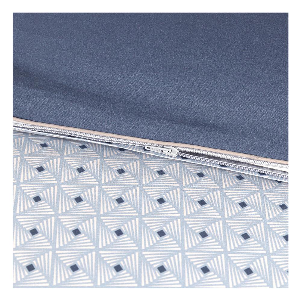 ชุดผ้าปูที่นอน 6 ฟุต (ชุด 7 ชิ้น) SANTAS COTTON USA BLUORA BL