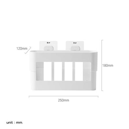 ตะแกรงวางของ DEHUB VBS250-CW70  สีขาว_4